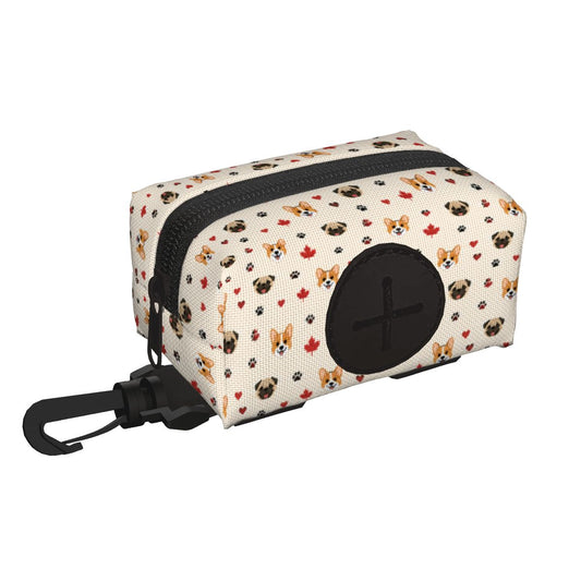 Charlie and Goose Co. Dog Walk "Duty" Bag Holder - Canadian Pups