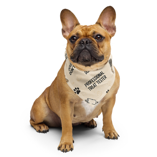 Charlie & Goose Co. Dog Hair, Don’t Care Pattern Bandana