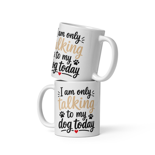 Mug blanc brillant