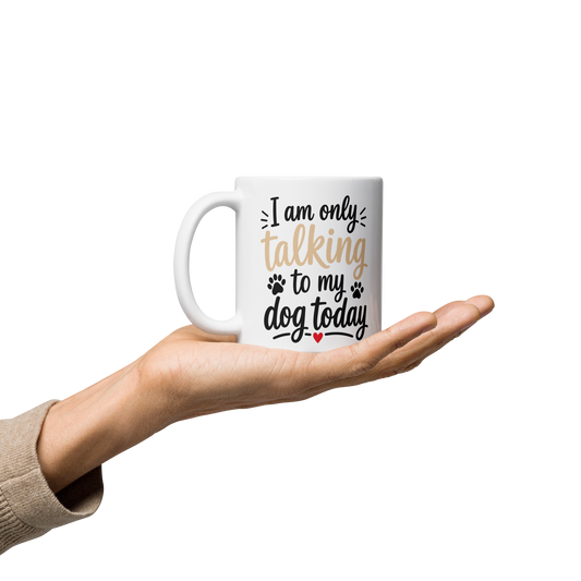 Mug blanc brillant