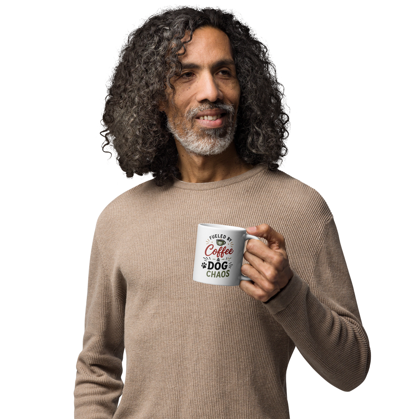 Charlie & Goose Co. Fueled by Coffee & Dog Chaos Mug